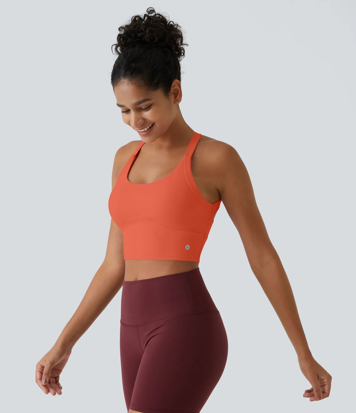 Softlyzero Plush Twist Crop Tank