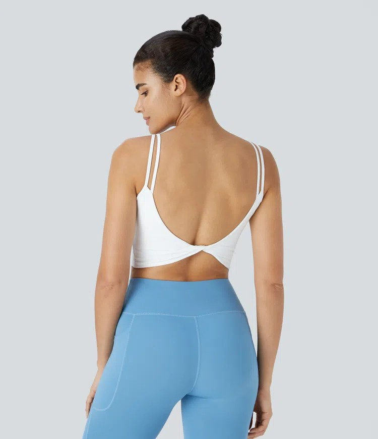 TwistBack Yoga Tank