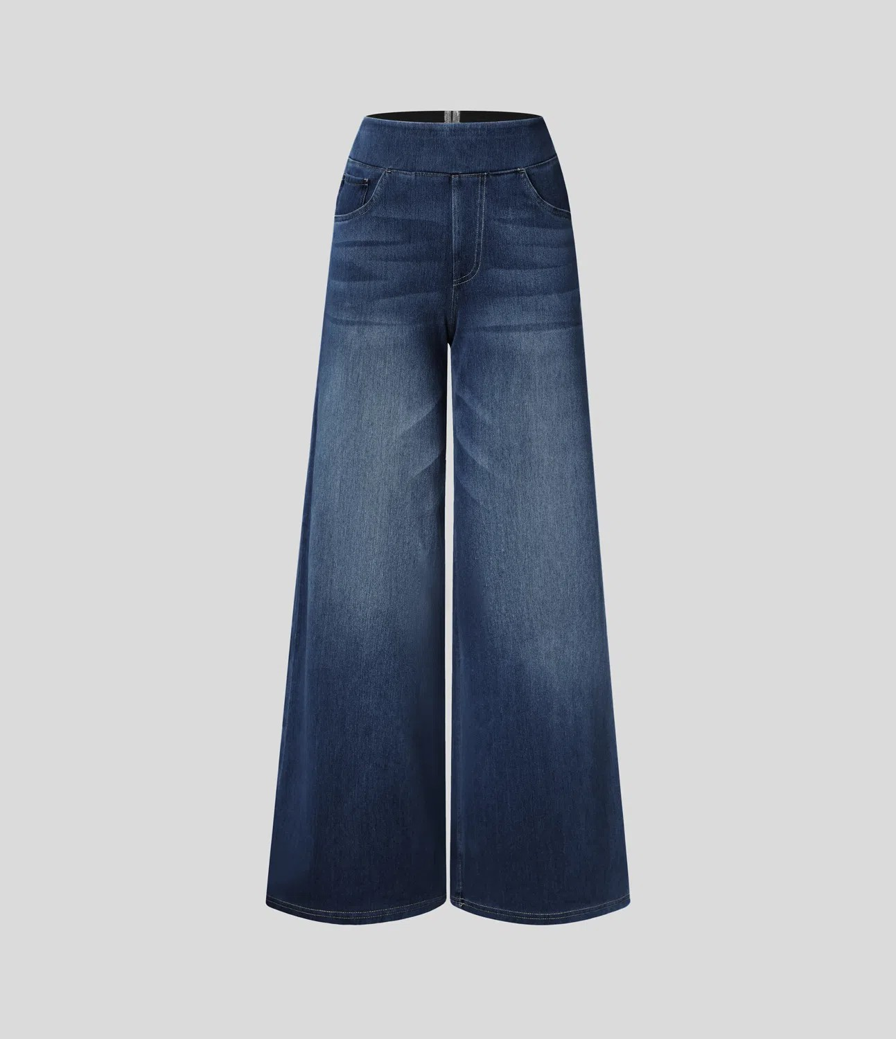 High waist wide-leg Jeans