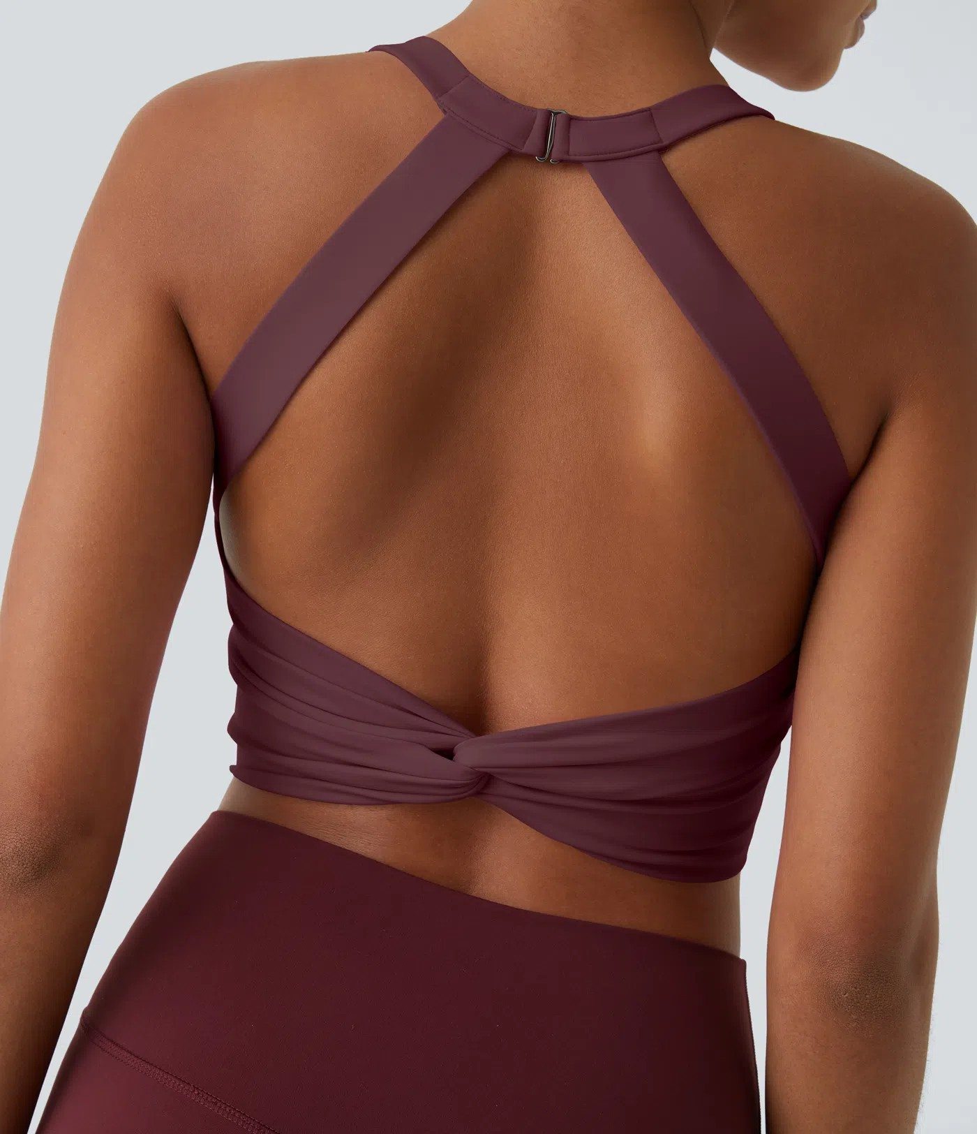 Softlyzero Plush Twist Crop Tank