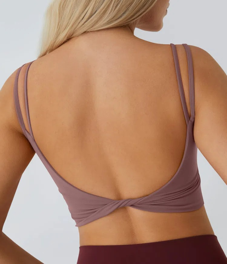 TwistBack Yoga Tank