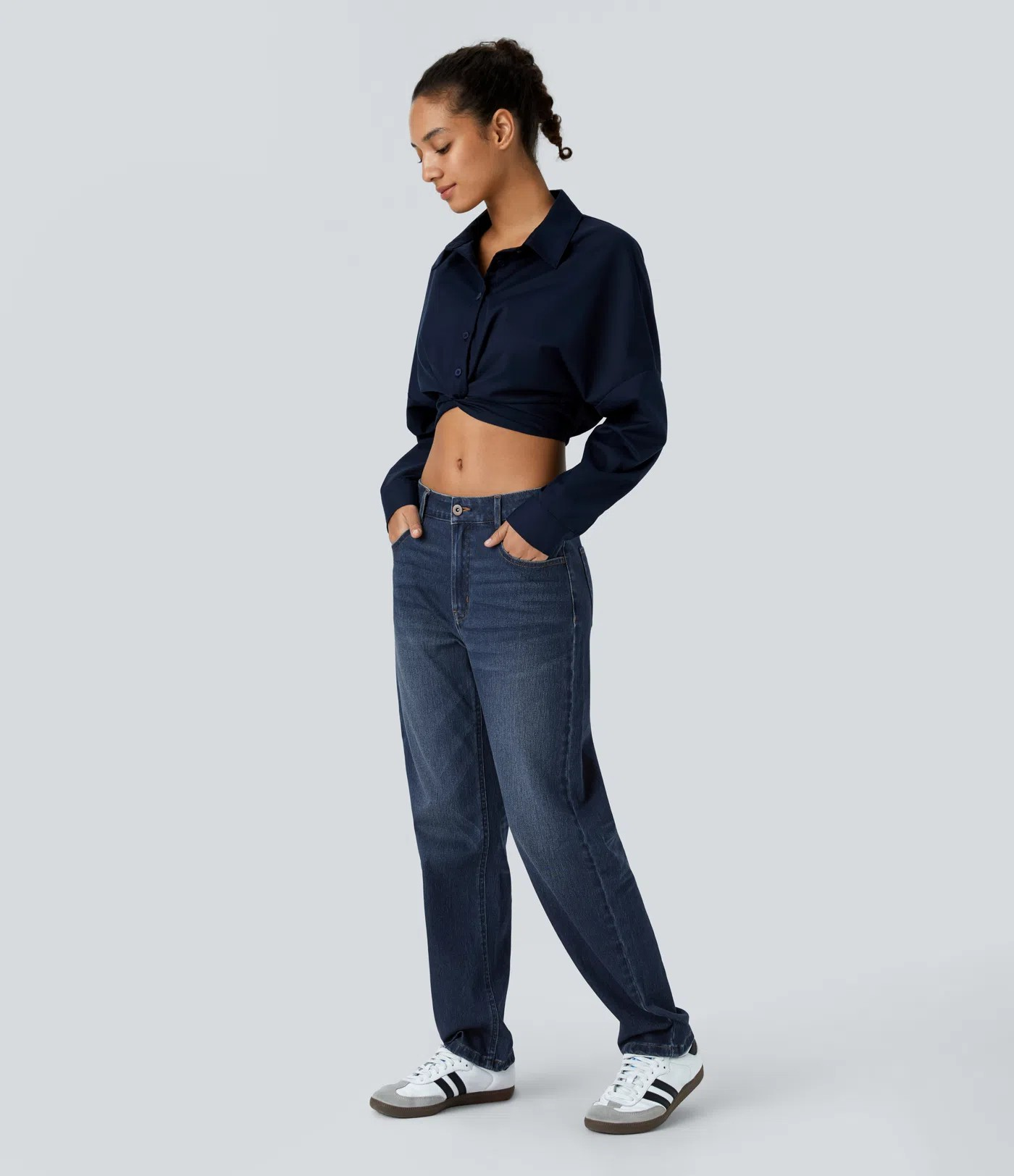 Faded Mom Jeans