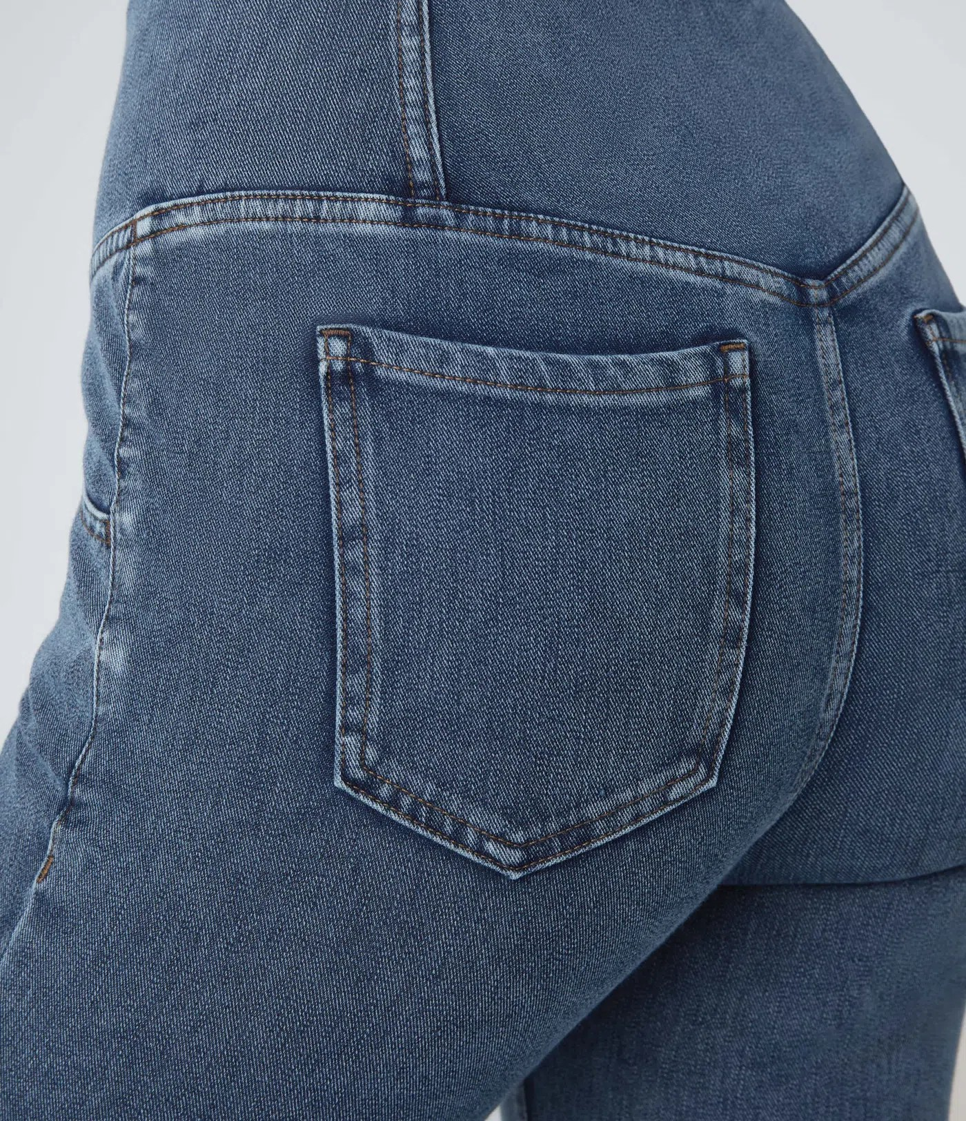 Crossover Flared Jeans