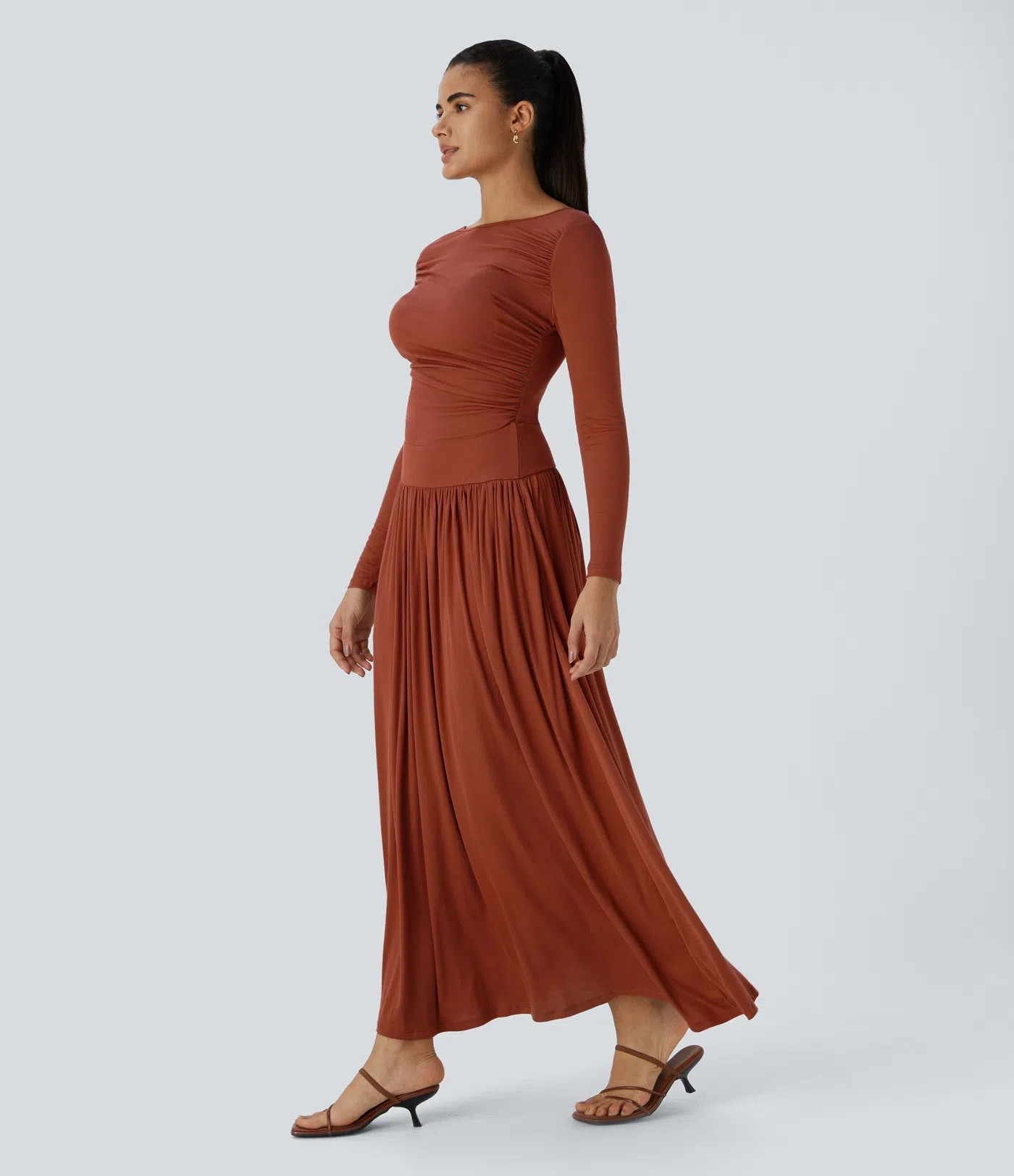 Rib breeze maxi dress