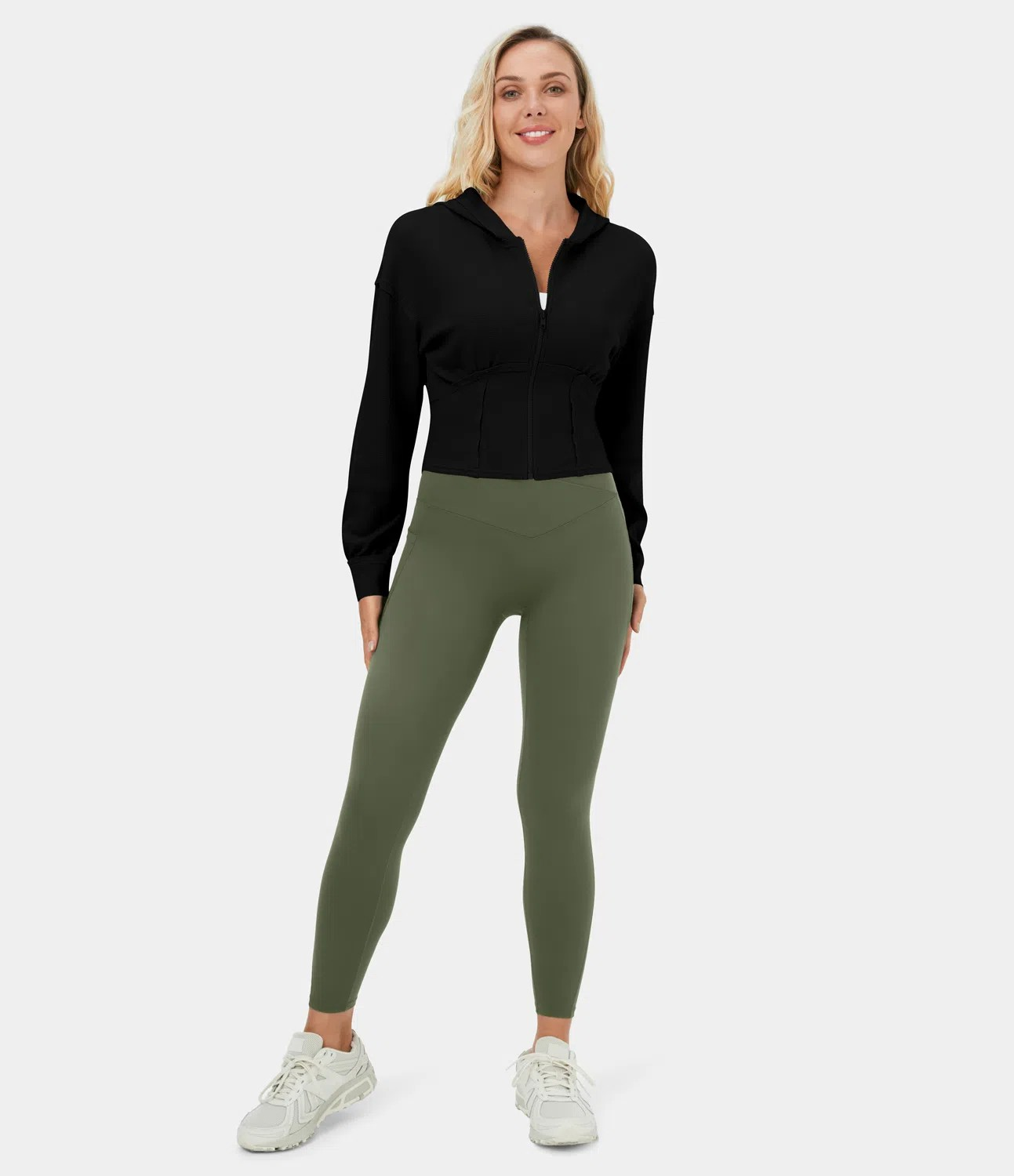 Zip Corset Hoodie sweatshirt