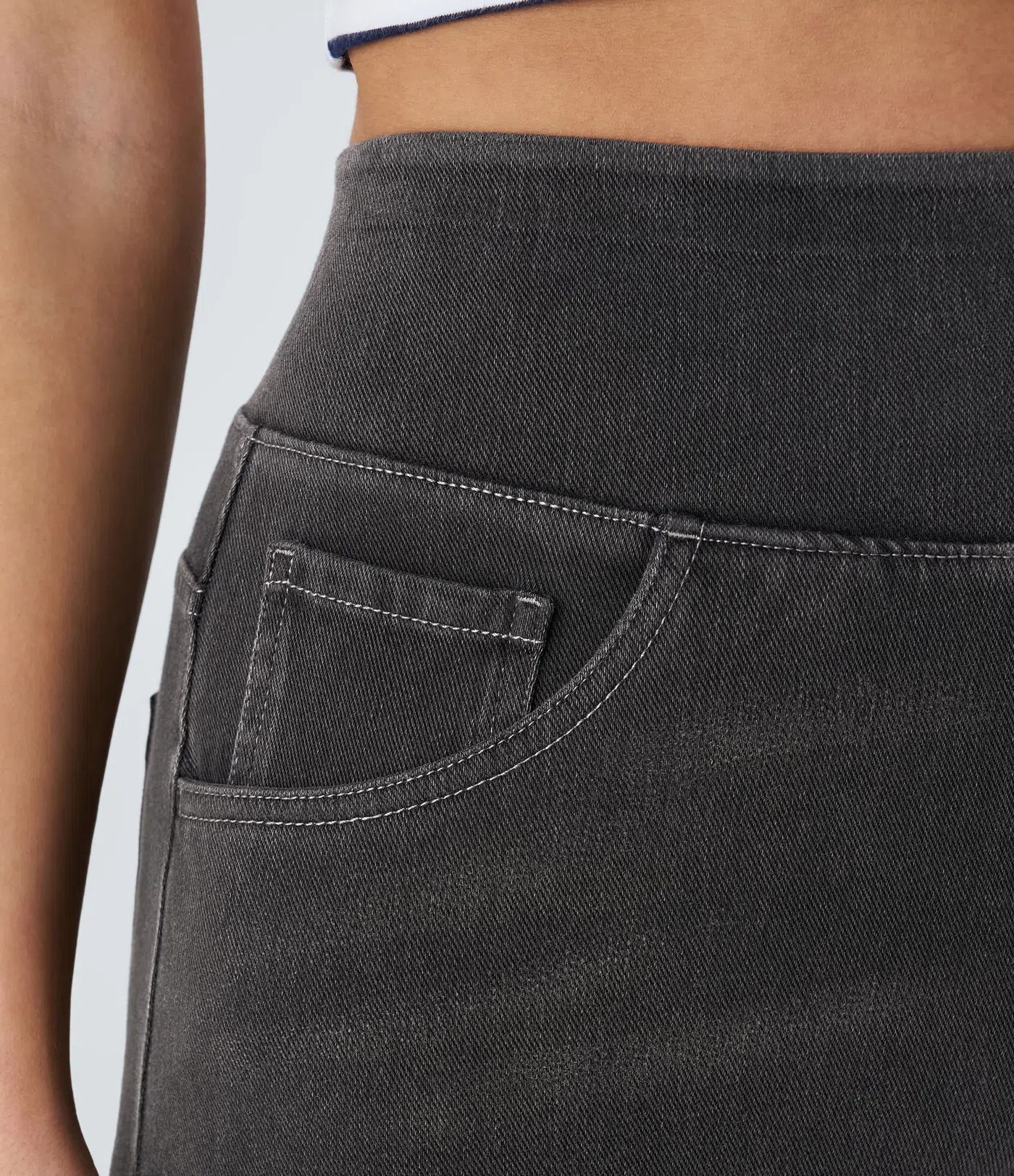 High waist wide-leg Jeans