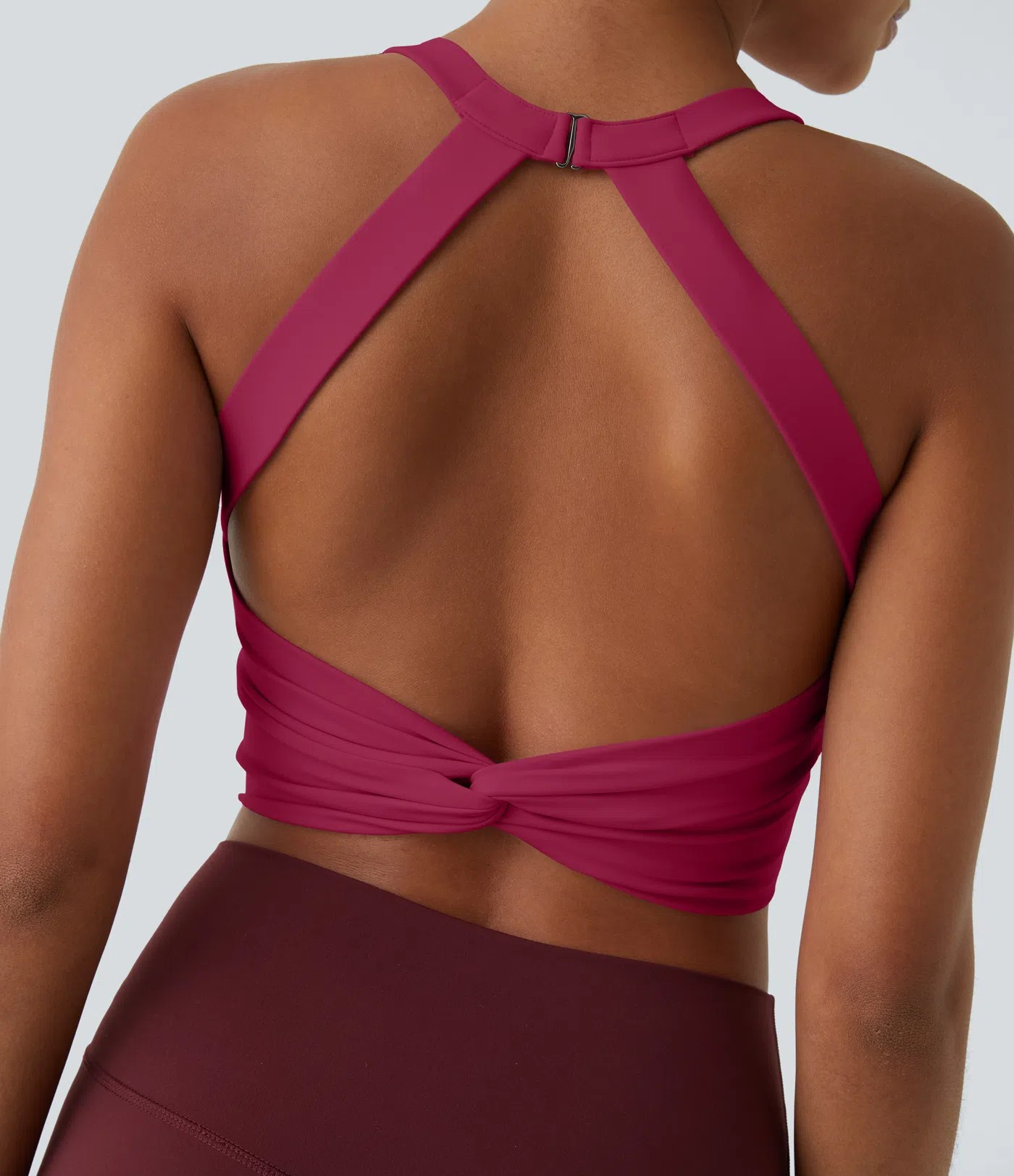 Softlyzero Plush Twist Crop Tank