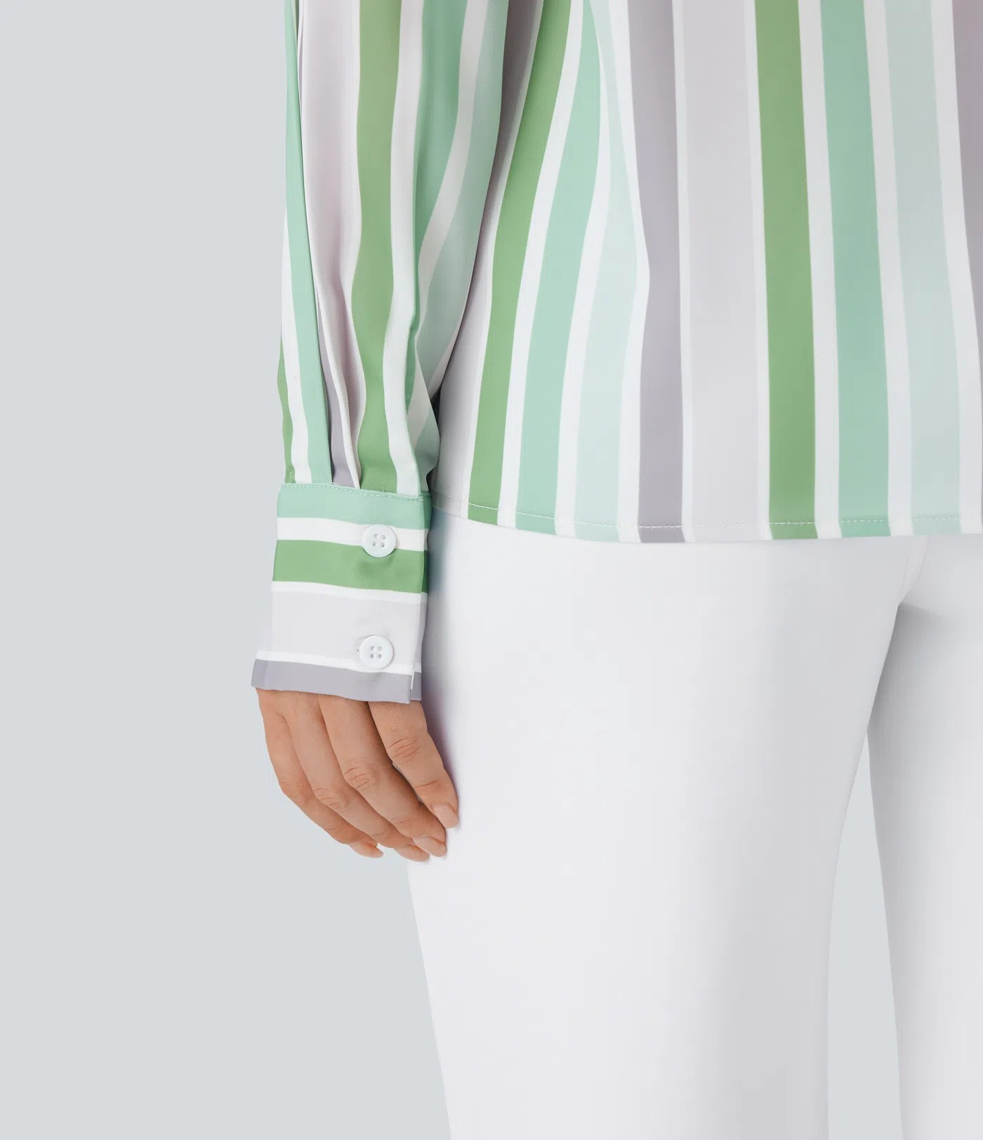 StripePlacket Shirt