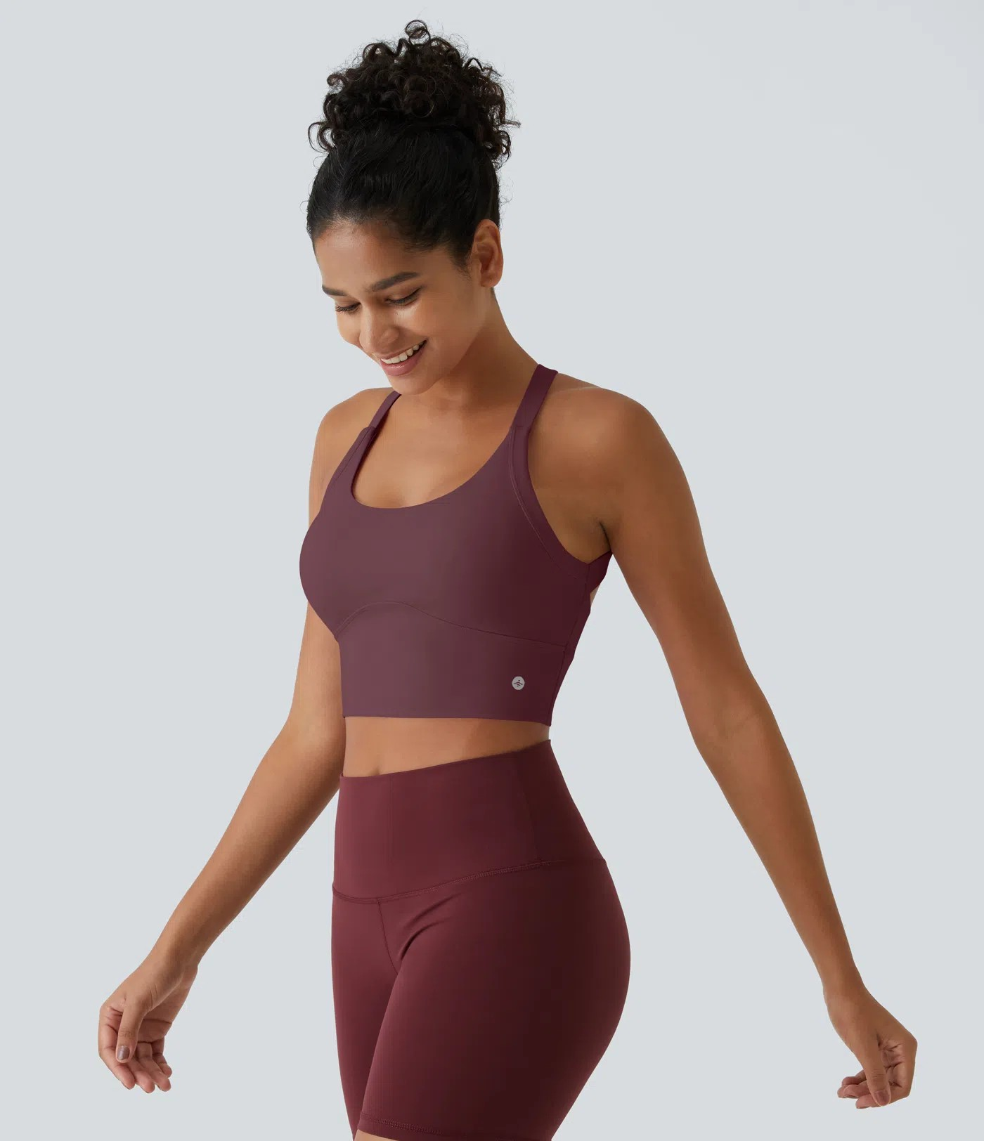 Softlyzero Plush Twist Crop Tank