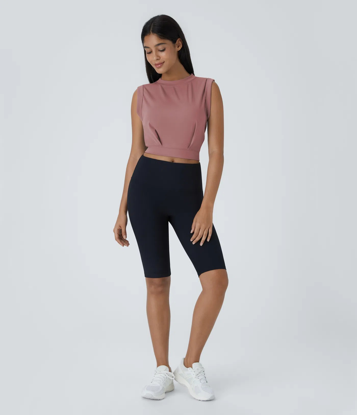 Sleeveless Crop Yoga Tank