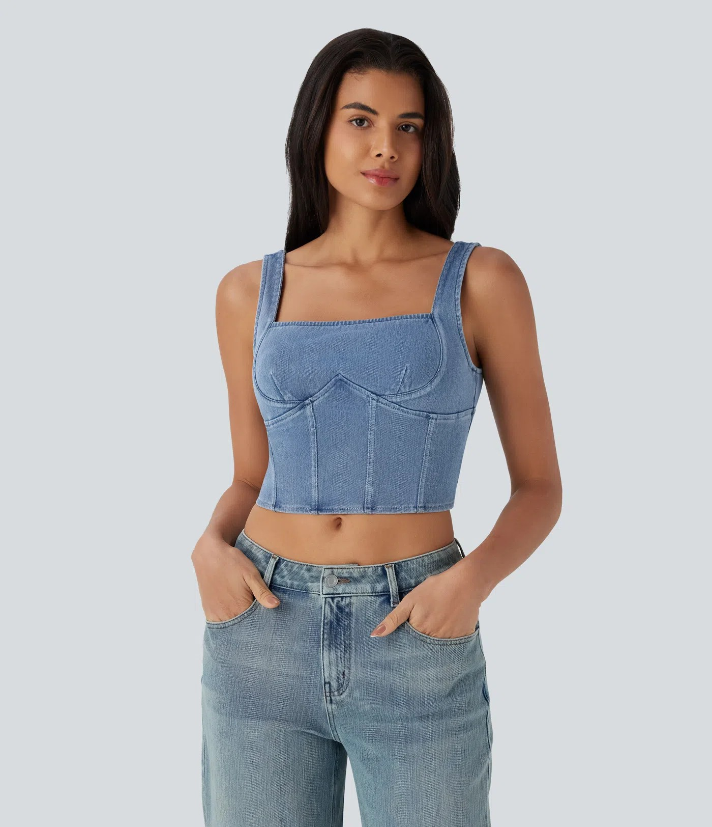 Backless Corset Tank
