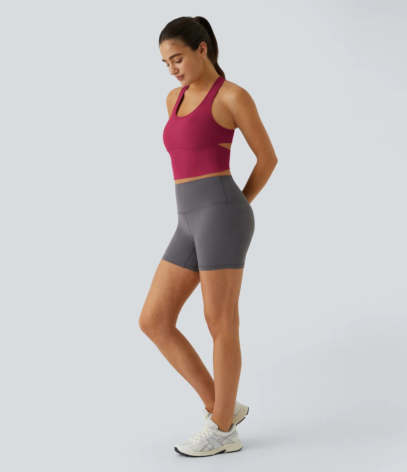 Backless Cutout Yoga Tank