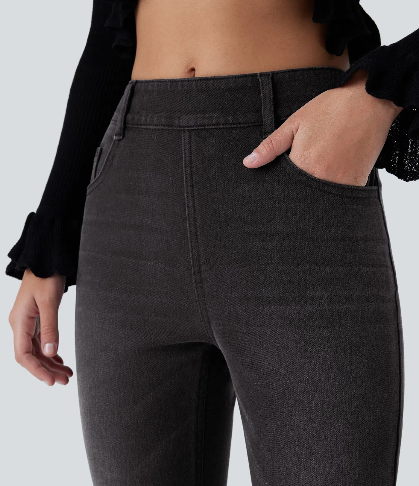 Flex Pull-On Skinny Jeans