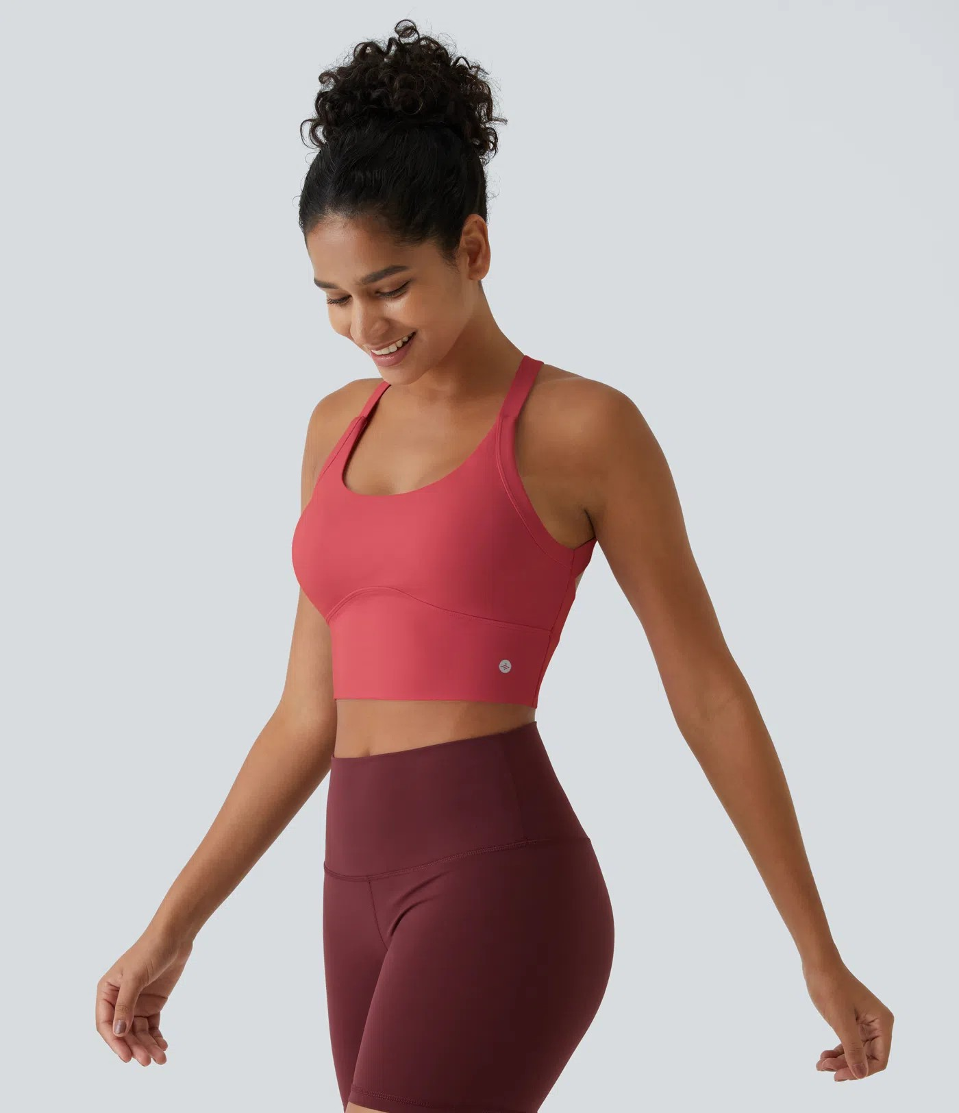 Softlyzero Plush Twist Crop Tank