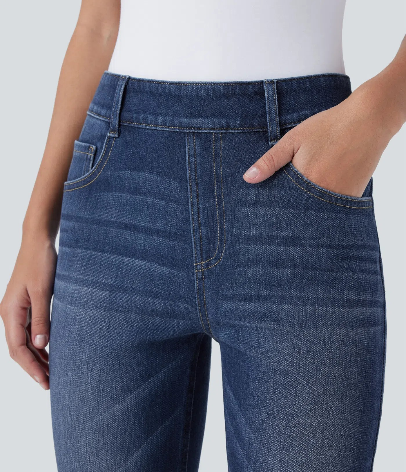 Flex Pull-On Skinny Jeans