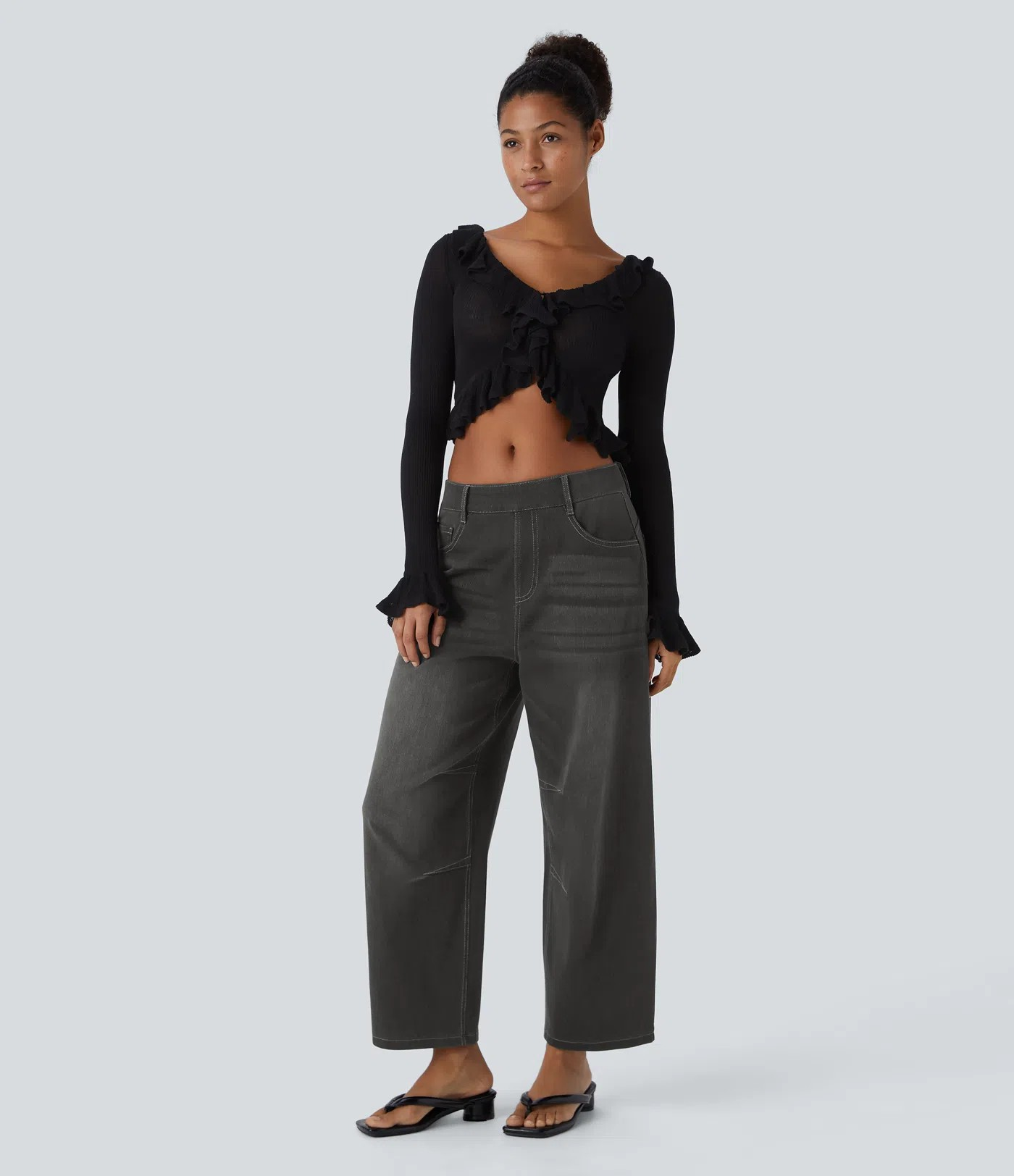 Stretchy Knit Jeans