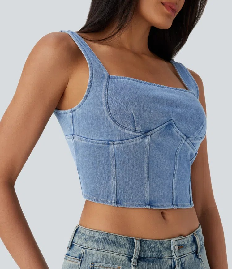 Backless Corset Tank