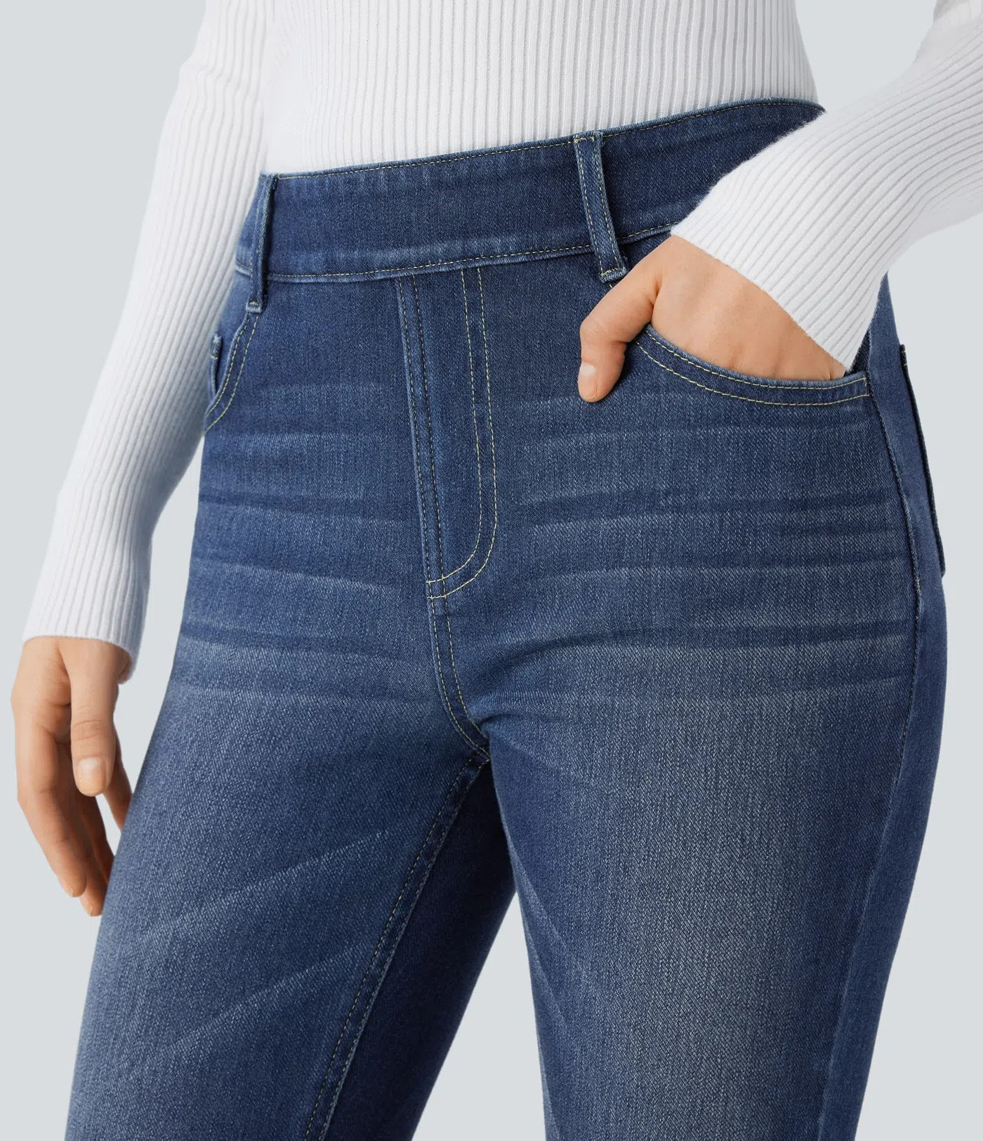 Flex Pull-On Skinny Jeans