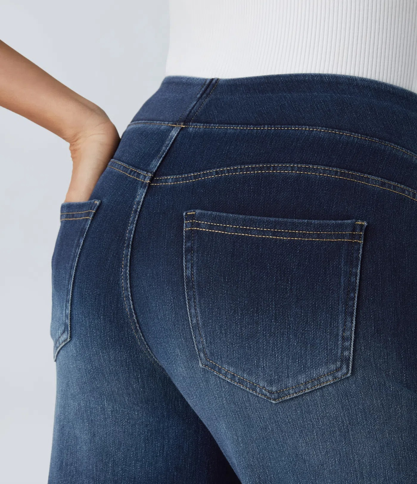 High waist wide-leg Jeans