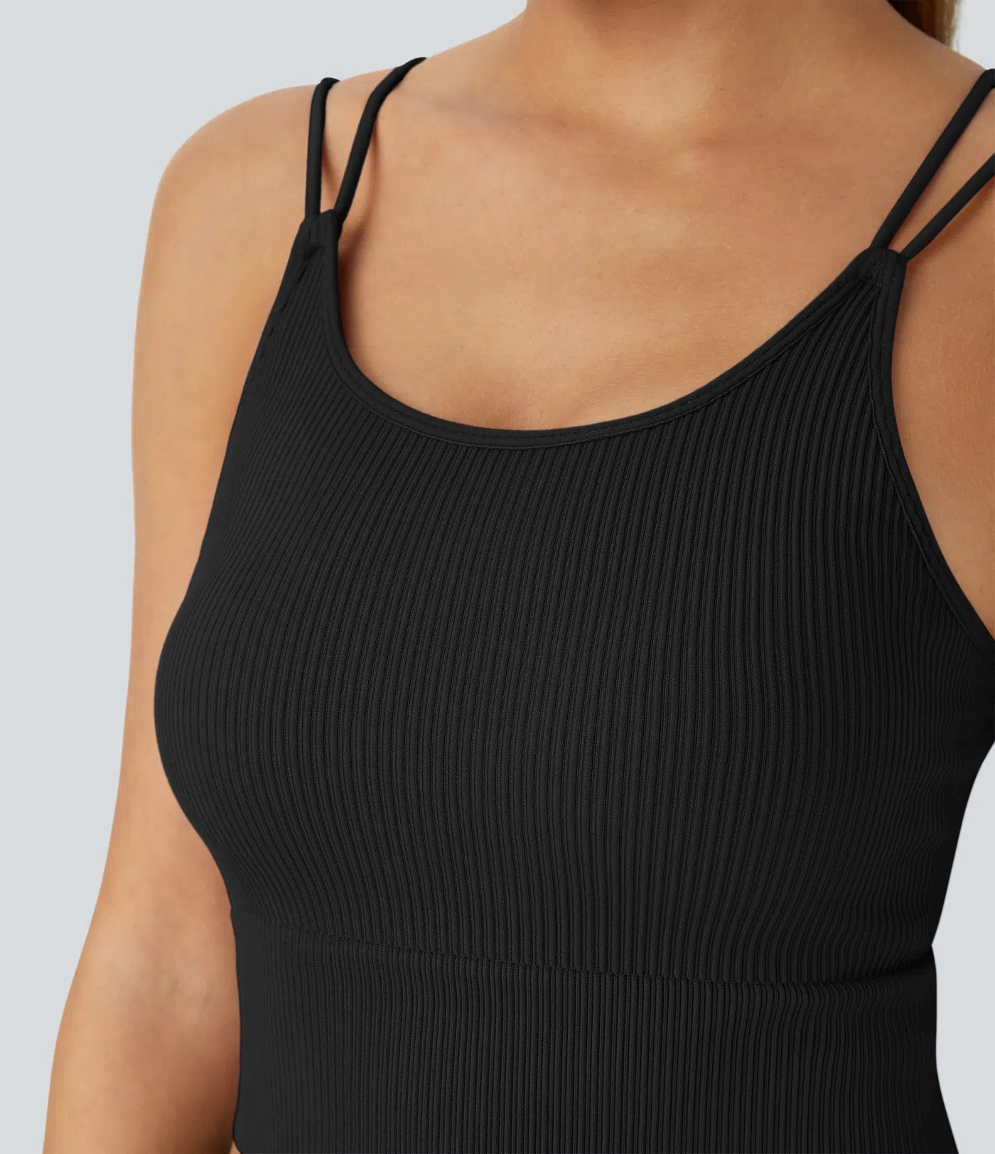 Seamless V-Back Yoga Tank
