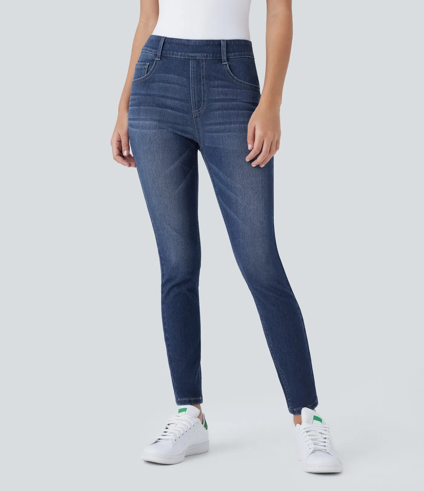 Flex Pull-On Skinny Jeans