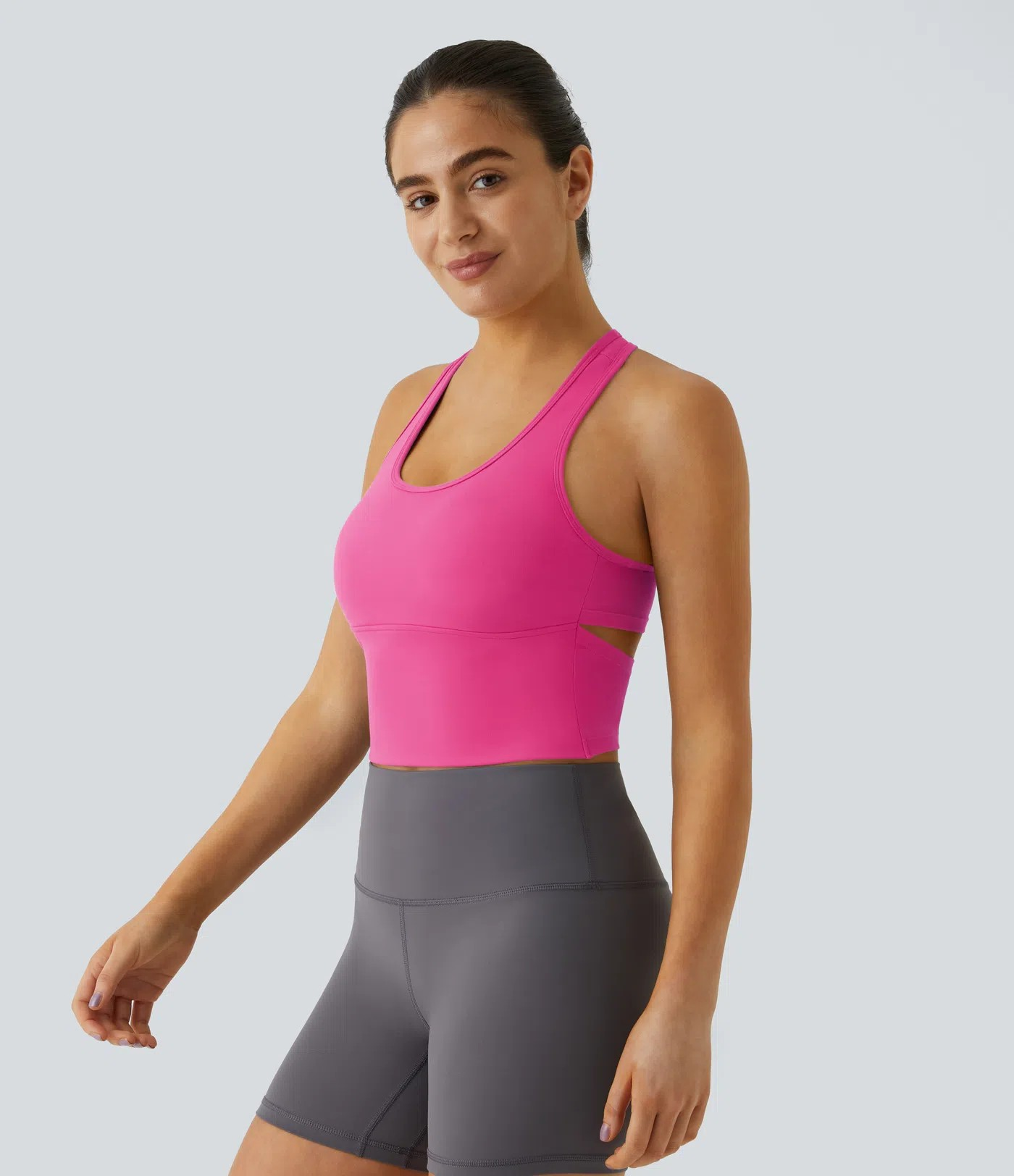 Backless Cutout Yoga Tank