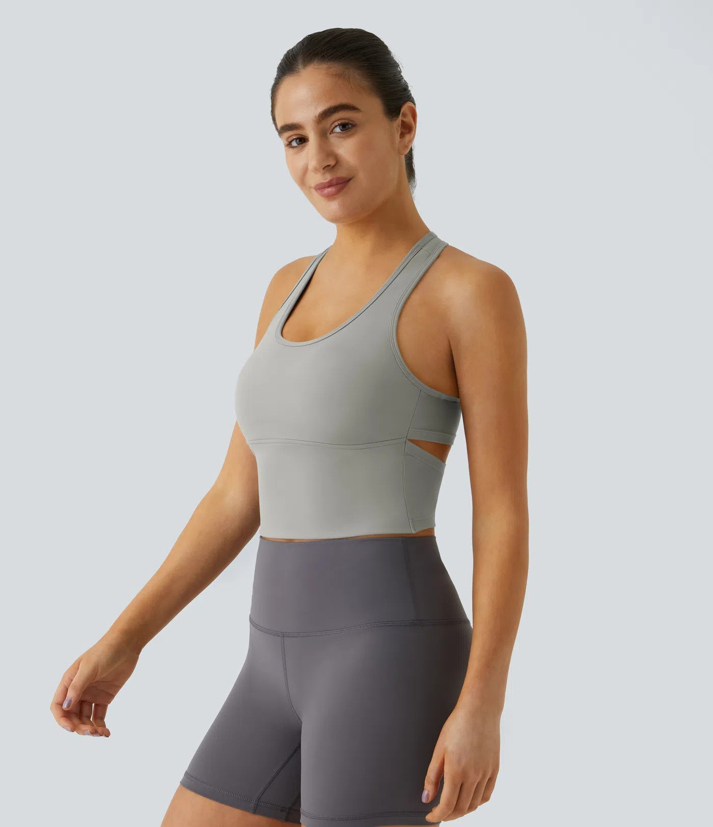 Backless Cutout Yoga Tank