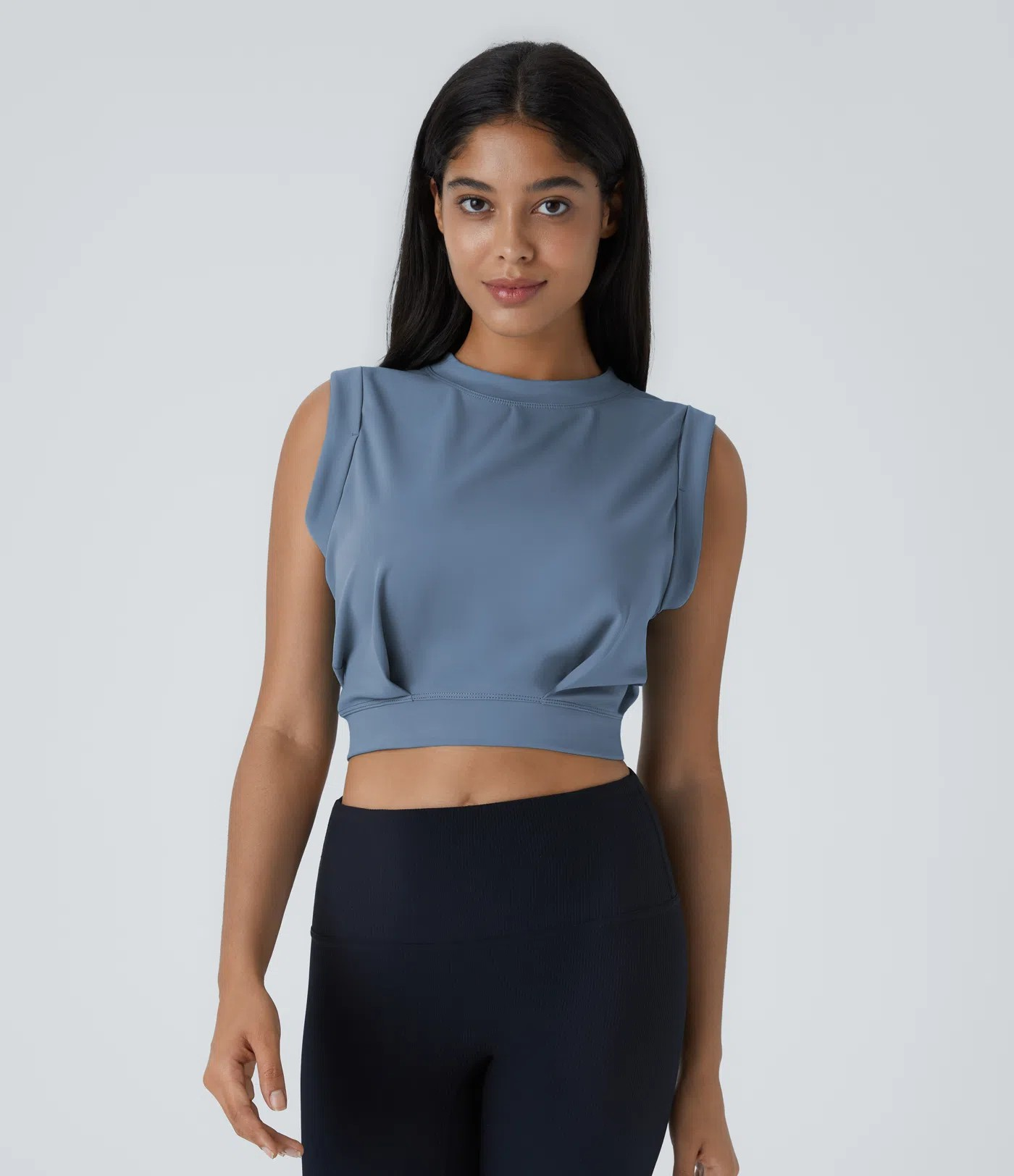 Sleeveless Crop Yoga Tank