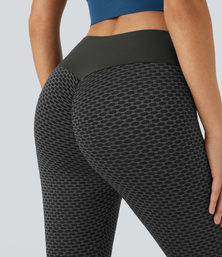 Highwaisted honeycomb leggings