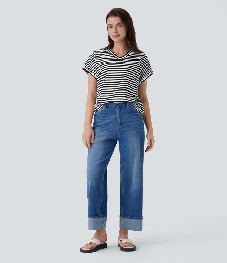 Stripe Waffle t-shirt