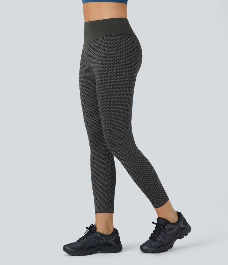 Highwaisted honeycomb leggings