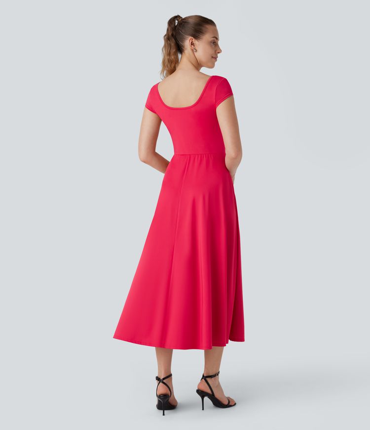 ShortSleeve Flow dress
