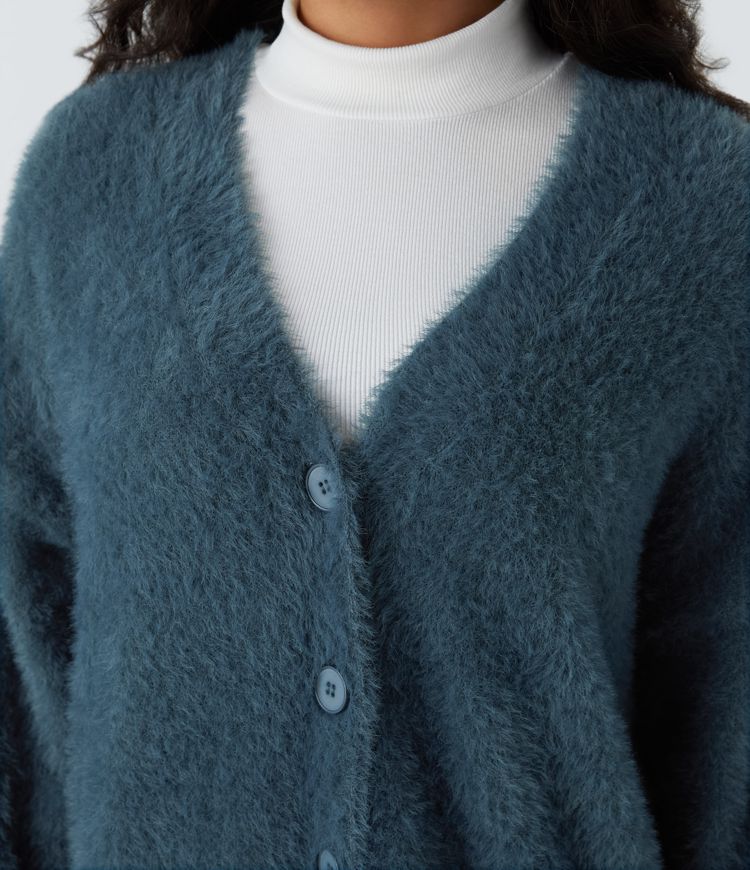 Bishop Sleeve Cardigan