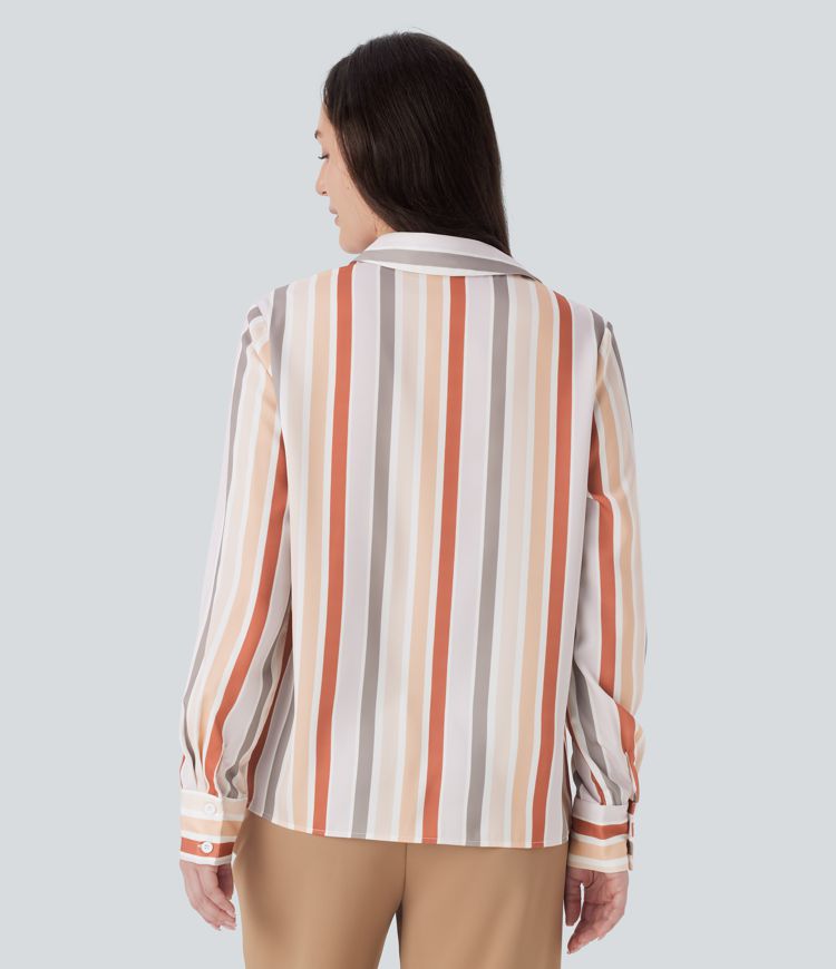 StripePlacket Shirt