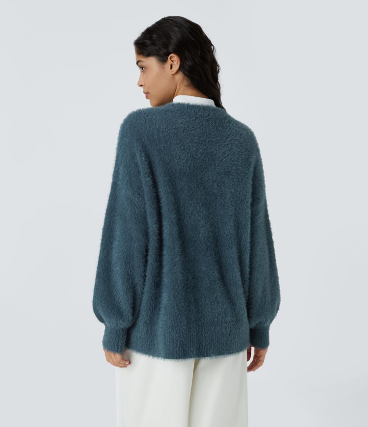 Bishop Sleeve Cardigan