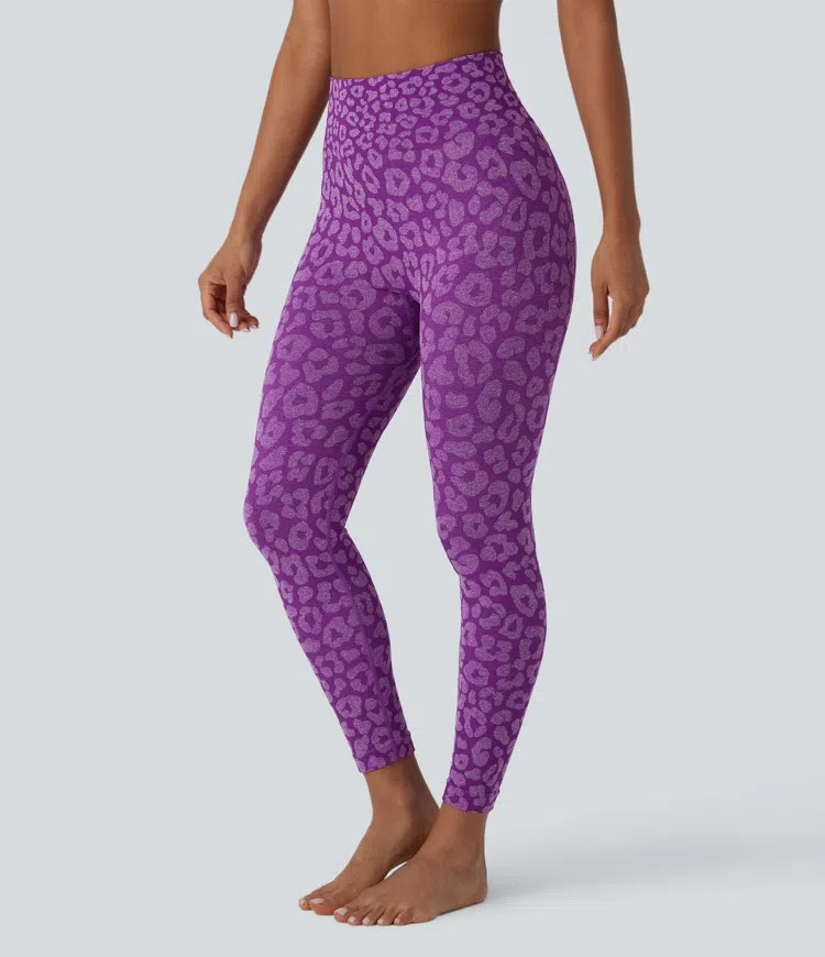 Leopard  Flow 7/8 Yoga Leggings