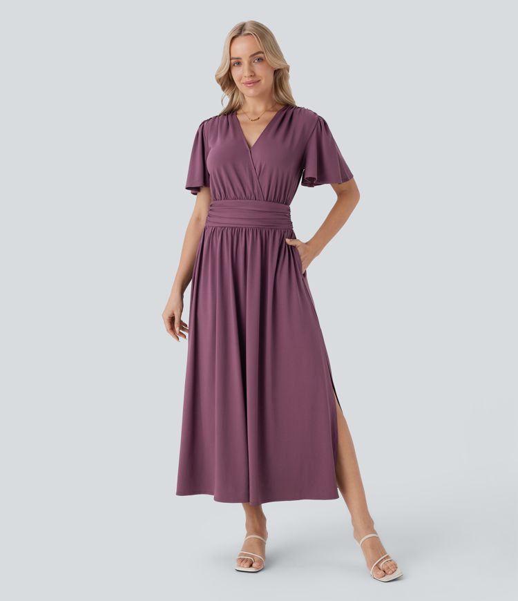 Viva Drape Midi dress