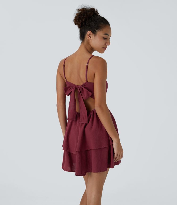 BackTie Ruffle Dress