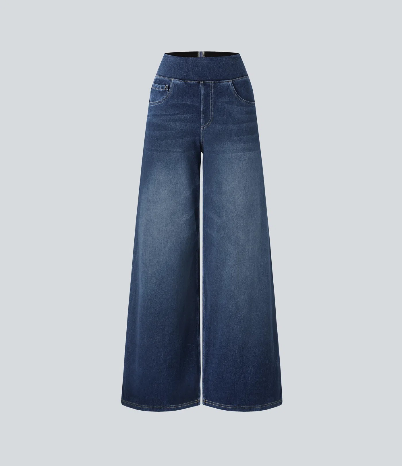 High waist wide-leg Jeans