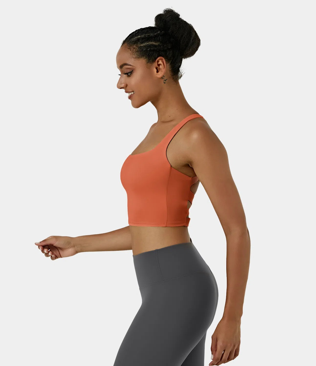 Backless Lace-Up Tank