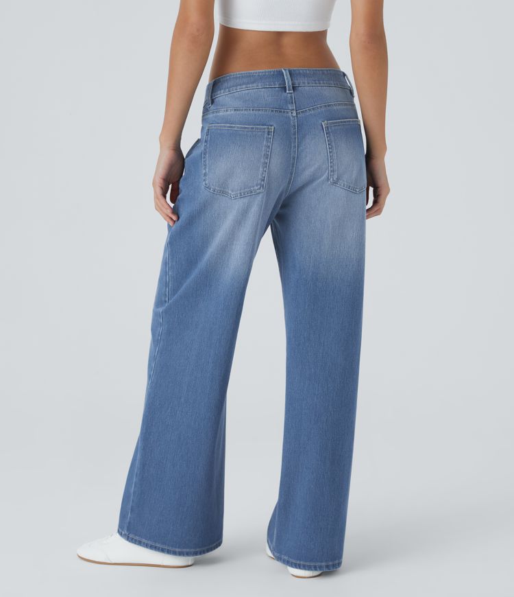 Vibe Faded Baggy Jeans