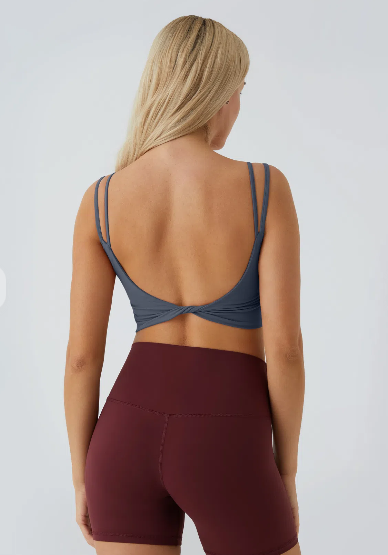 TwistBack Yoga Tank