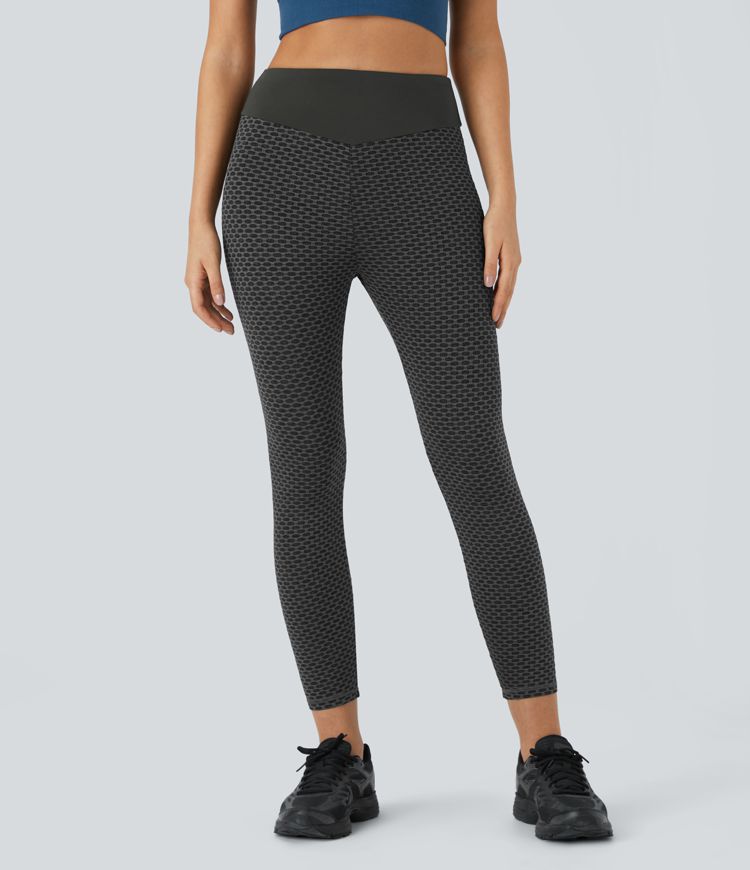 Highwaisted honeycomb leggings