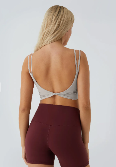 TwistBack Yoga Tank