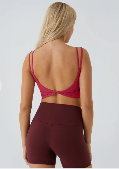 TwistBack Yoga Tank