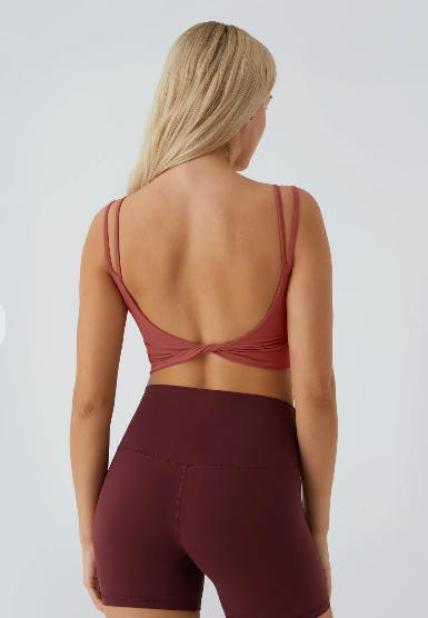TwistBack Yoga Tank