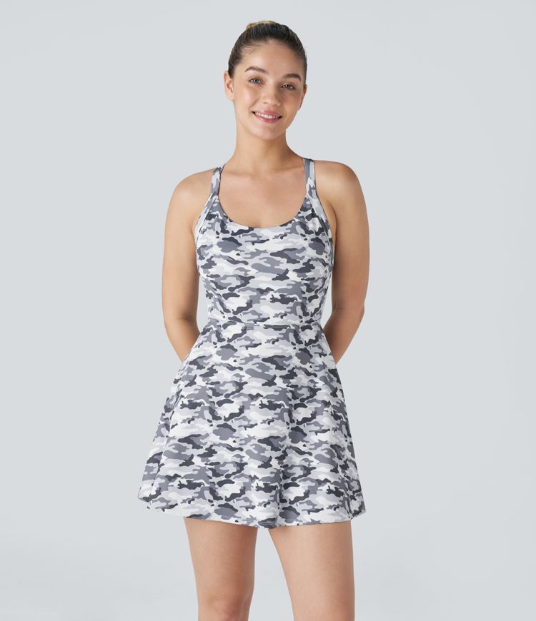 Camouflage active dress