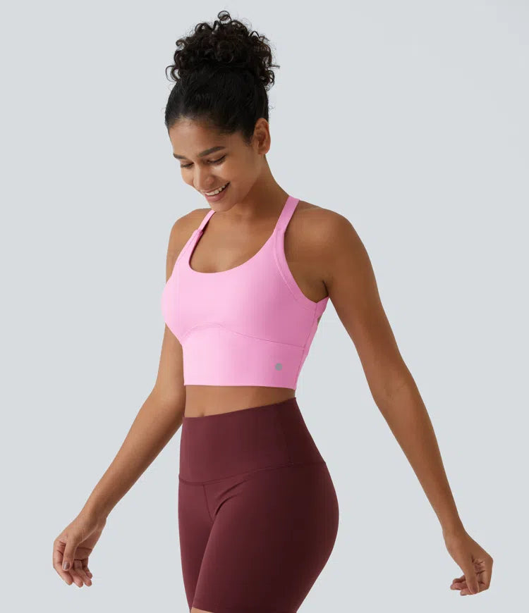 Softlyzero Plush Twist Crop Tank