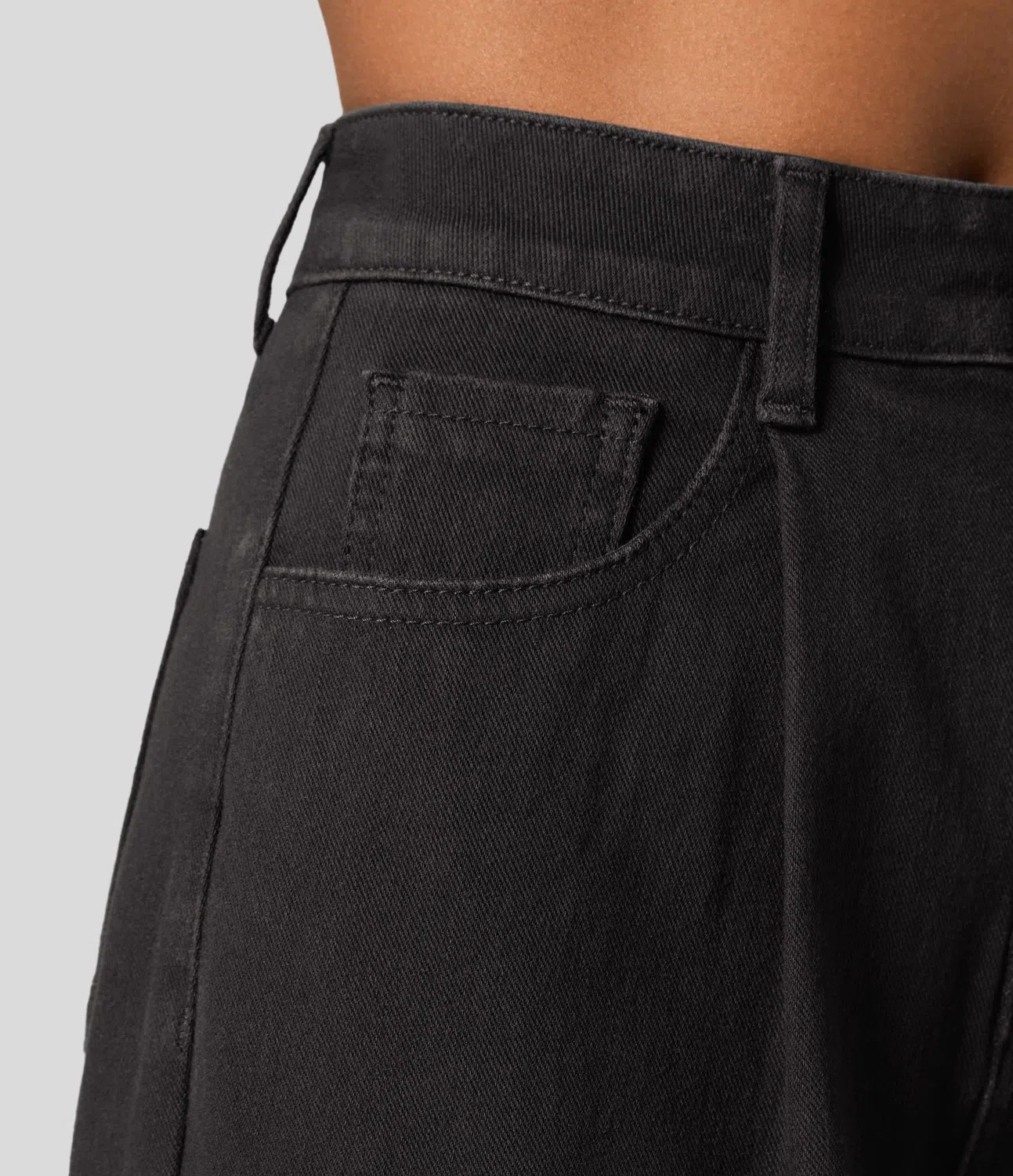 High Waisted Wide Leg Baggy Jeans