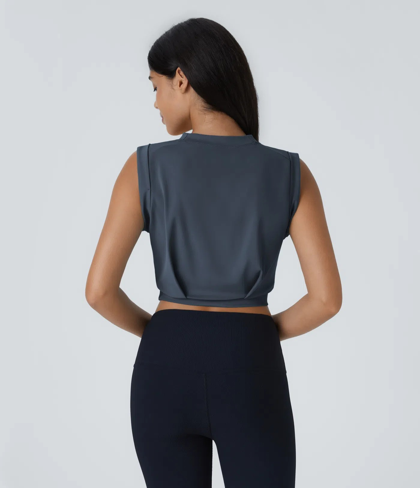 Sleeveless Crop Yoga Tank